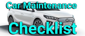 Car Maintenance Checklist