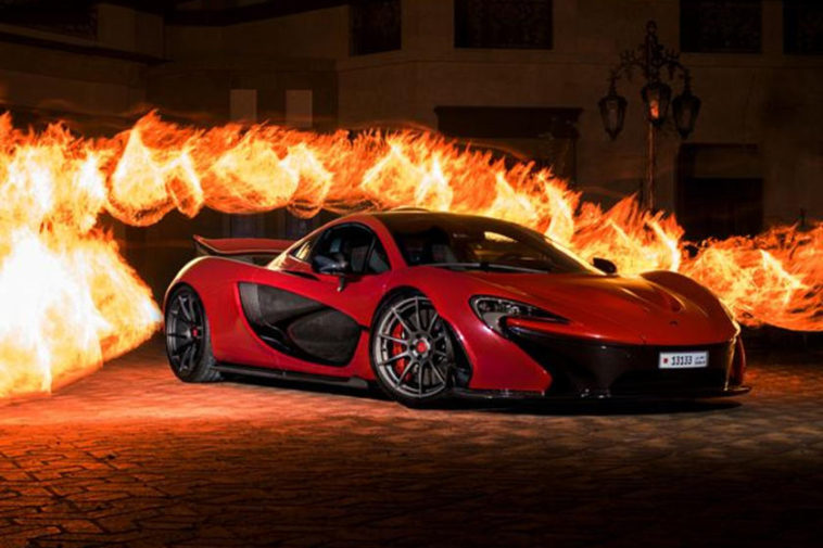 McLaren Supercar Catches Fire 8