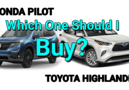 2021 Honda Pilot vs Toyota Highlander