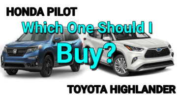 2021 Honda Pilot vs Toyota Highlander