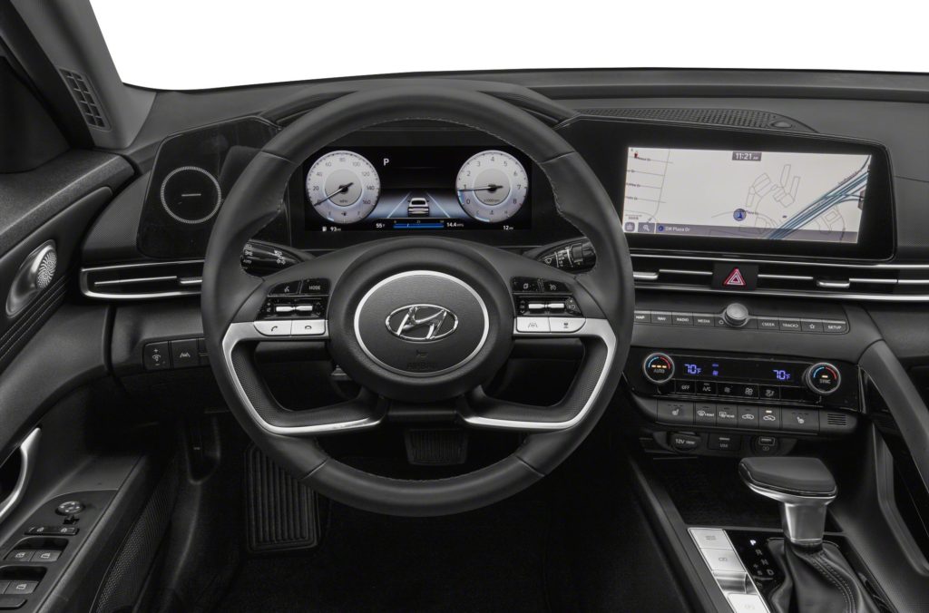 2021 Hyundai Elantra Interior