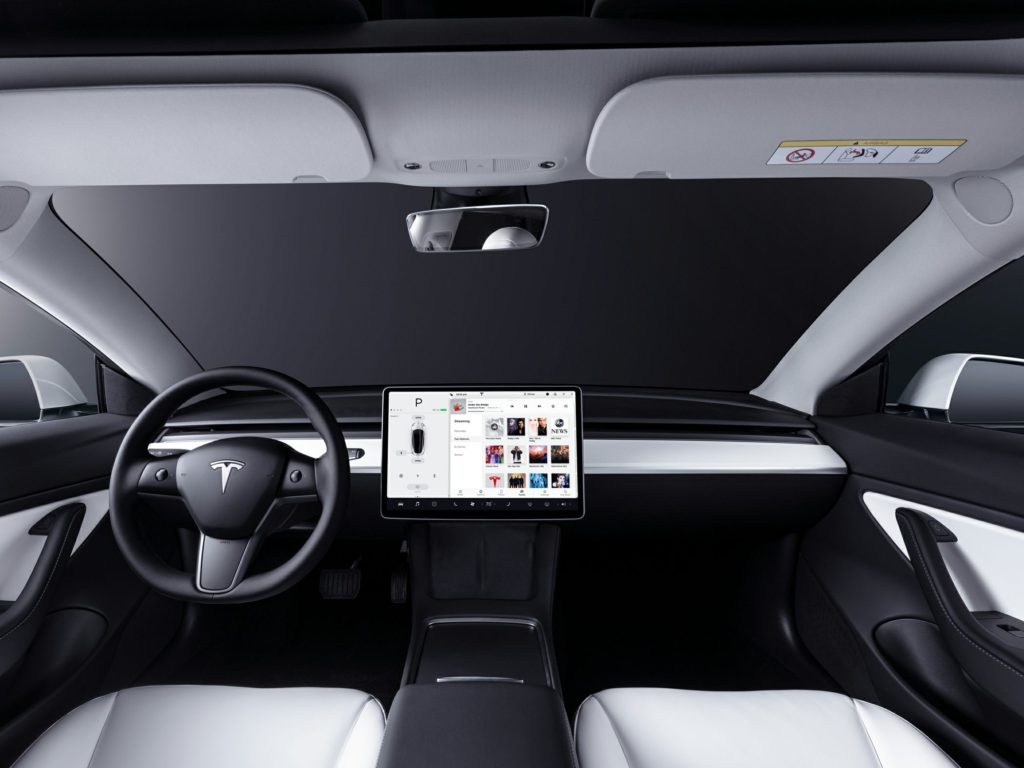 2021 Tesla Model 3 Interior
