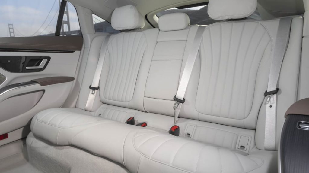2022 Mercedes EQS Interior Rear Seats