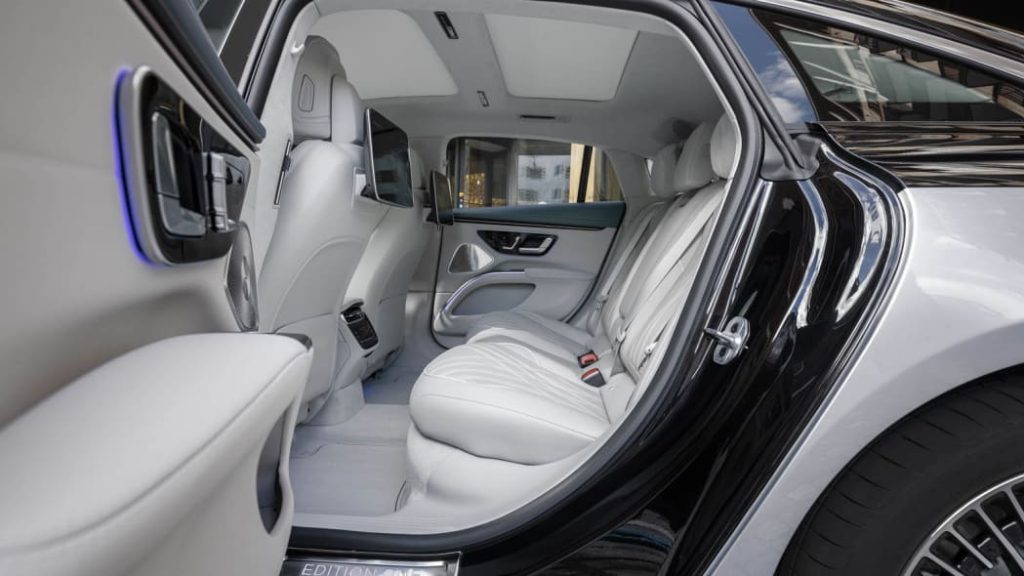 2022 Mercedes EQS Interior Rear Seats 2
