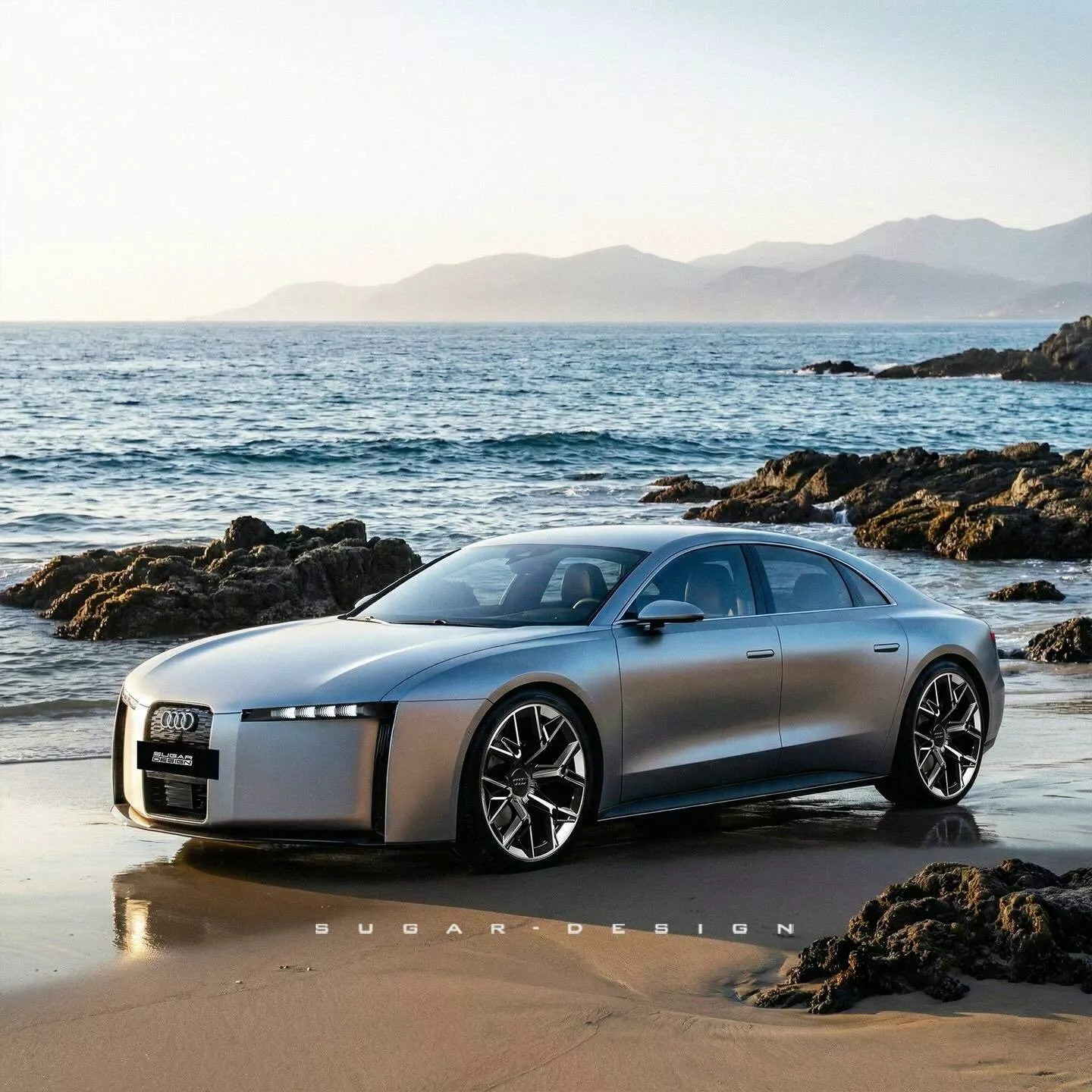 Next Gen Audi A6 Rendering (1)