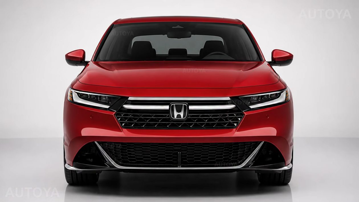 2027 Honda Accord Facelift Rendering (10)